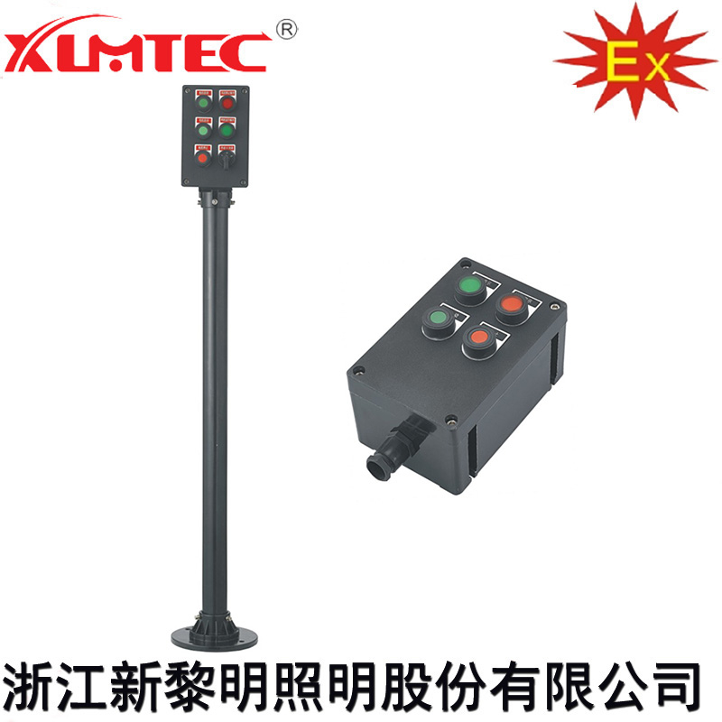 LCZ8030系列防爆防腐操作柱(IIB、IIC、Ex tD)